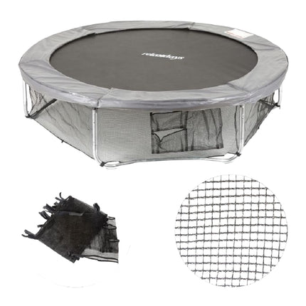 Safety net stand trampoline