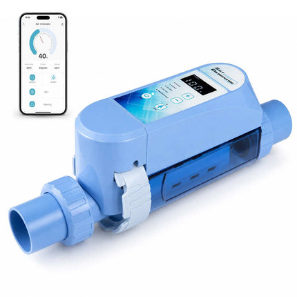 Salt Chlorine Generator for Pools Up to 18 m³, 4 g/h