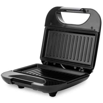 Sandwich Grill, Non-Stick, 22x12cm, 750W, Black