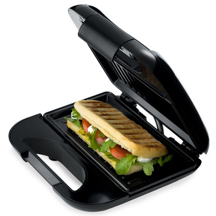 Sandwich Grill, Non-Stick, 22x12cm, 750W, Black