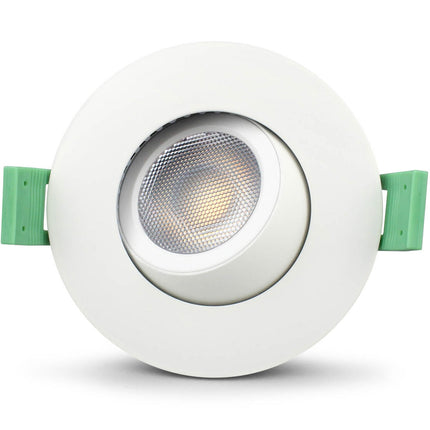 Sanna Dimmable Recessed downlight 3000K/4000K 520lm IP65 3-pack White