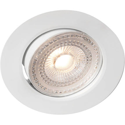 Sara 230V Dimmable downlight spotlight 3000K 400lm IP44 3-pack White