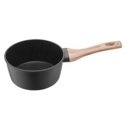 Saucepan 1.5 Qt Nonstick, Glass Lid, Detachable Handle, Induction