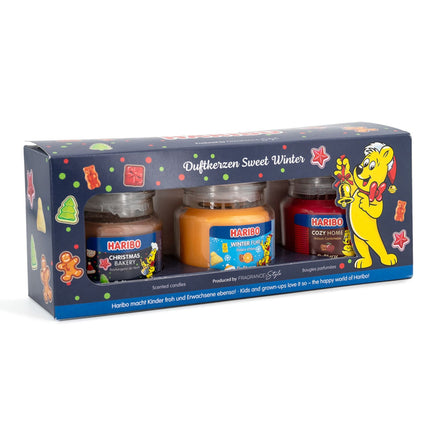 Scented Candle Gift Set – 3 Glass Jar Candles