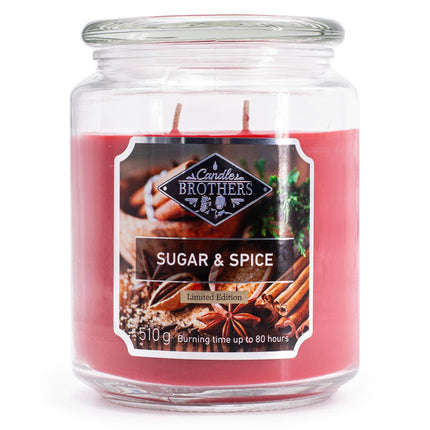 Scented Candle with Two Wicks for Relaxation