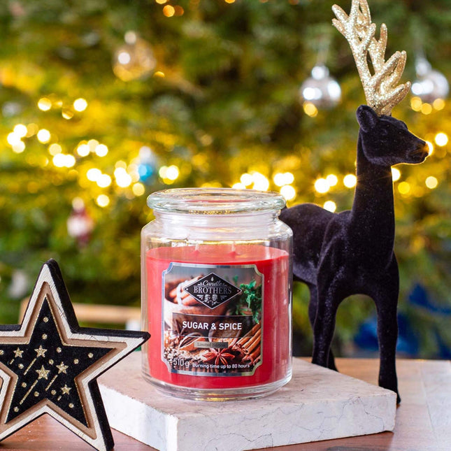 Scented Candle with Two Wicks for Relaxation