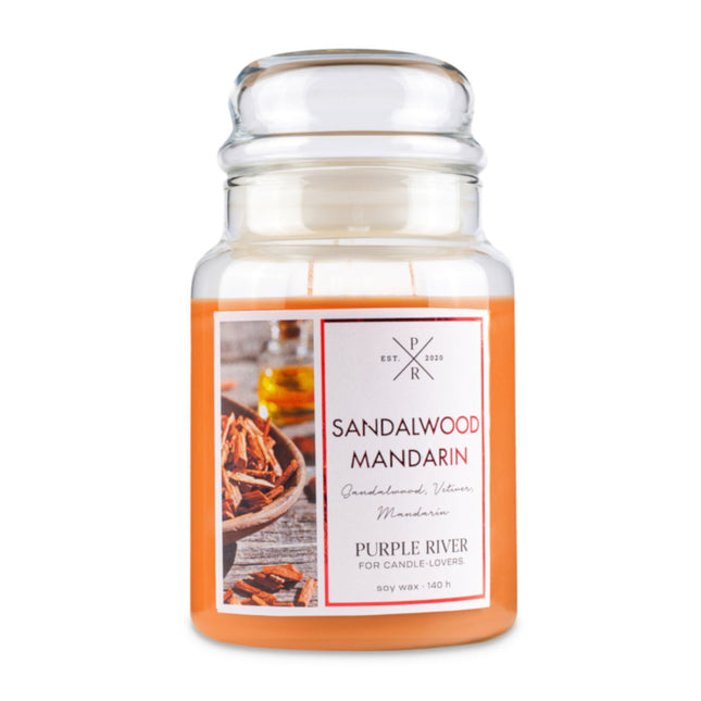 Scented Soy Candle, 140-Hour Burn Time