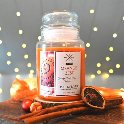 Scented Soy Candle, 140-Hour Burn Time