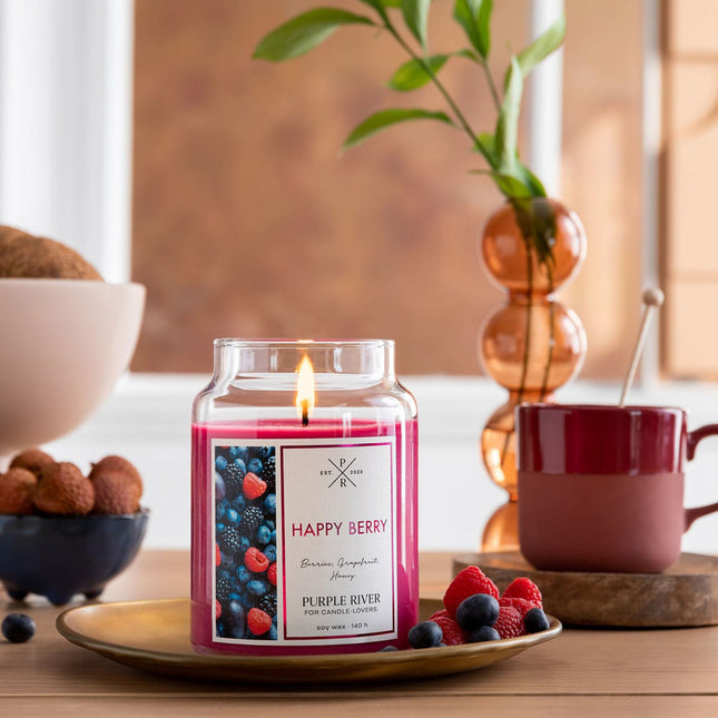 Scented Soy Candle, 140-Hour Burn Time