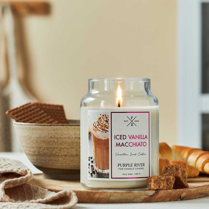 Scented Soy Candle – 140-Hour Burn Time