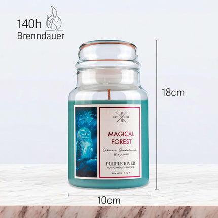 Scented Soy Candle, 140-Hour Burn Time