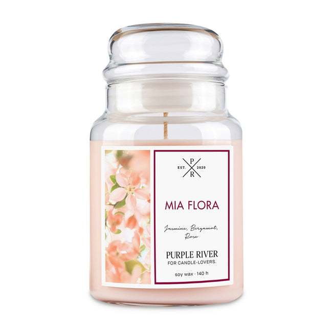 Scented Soy Wax Candle, 140-Hour Burn Time
