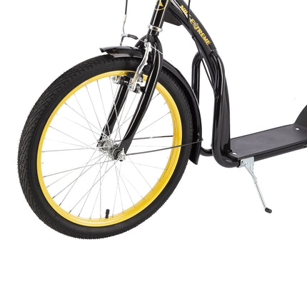 Scooter 20/16"" Black/Gold – Lightweight, Durable