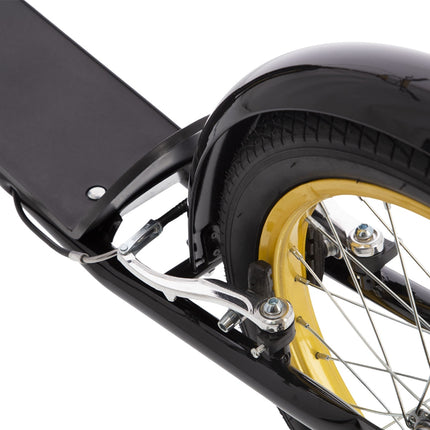 Scooter 20/16"" Black/Gold – Lightweight, Durable