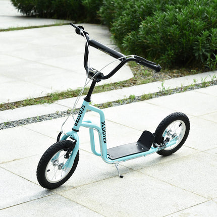 Scooter with 12"" air tires for children from 5 years and up