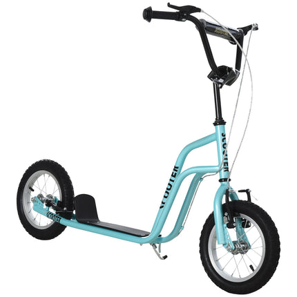 Scooter with 12"" air tires for children from 5 years and up