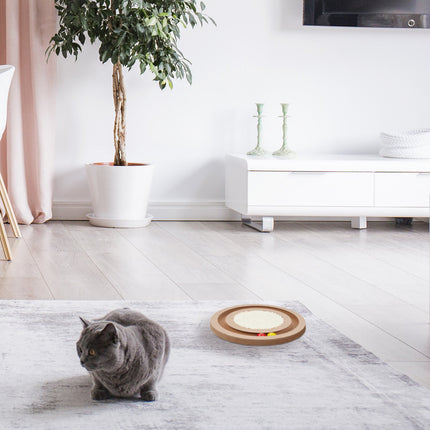 Scratching board for cats with Sisal mat
