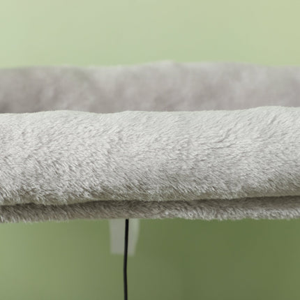 Cat tree with cave, sisal poles & play ball, 132 cm