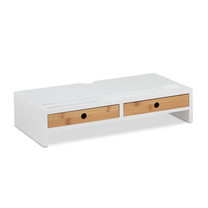 Screen stand with storage