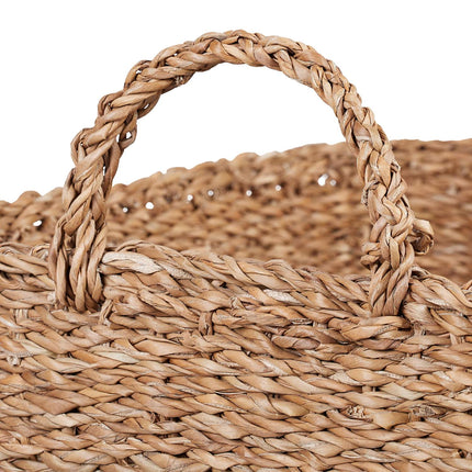 Seagrass storage basket in 5 parts