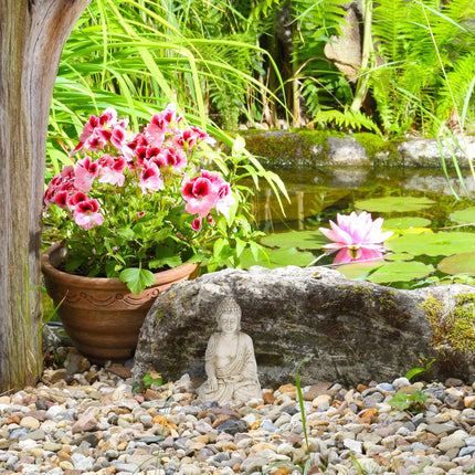 Seated Buddha figure 17.5 cm