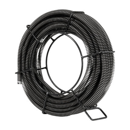 Sectional Drain Cleaning Cable 66 Ft, 5/8 In, 7 Cutters