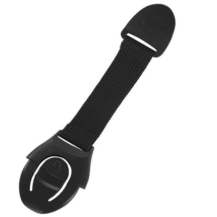 Security - lock for cabinets 10 pcs. black