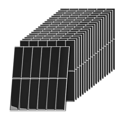 Self-Adhesive 3D Tile Stickers, 30x30 cm, Removable