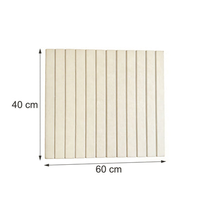 Self-Adhesive Felt Pinboard, Beige, 60 x 40 cm
