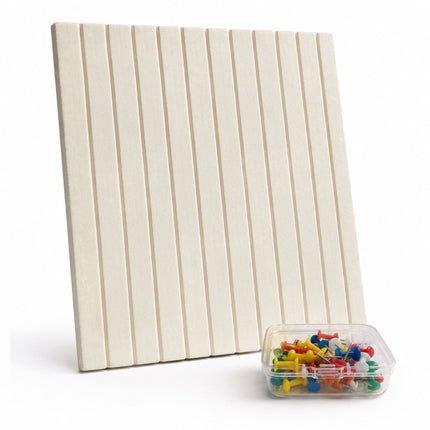 Self-Adhesive Felt Pinboard, Beige, 60 x 40 cm