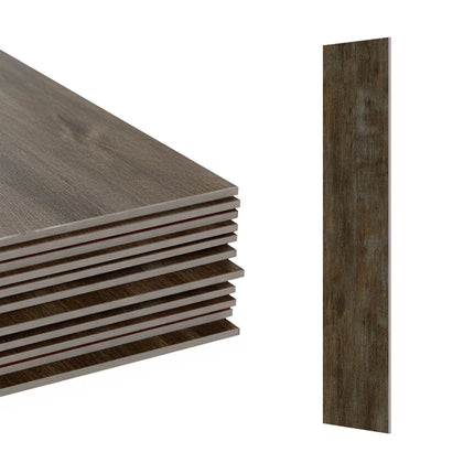 Self-Adhesive Wood Effect PVC Flooring, Waterproof, Slip-Resistant