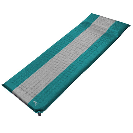 Self-Inflating Camping Mat, Turquoise-Grey