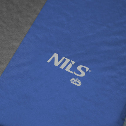 Self-Inflating Camping Mat with Pillow, Blue-Gray
