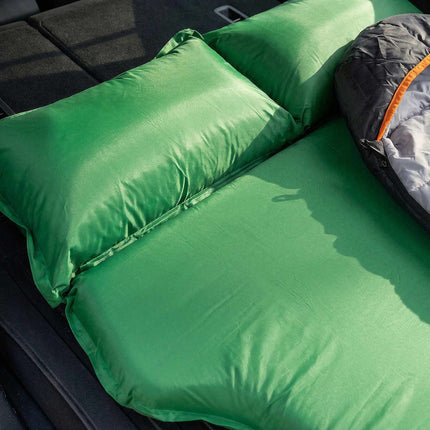 Self-Inflating Car Camping Mat, Green, 188x132x5 cm