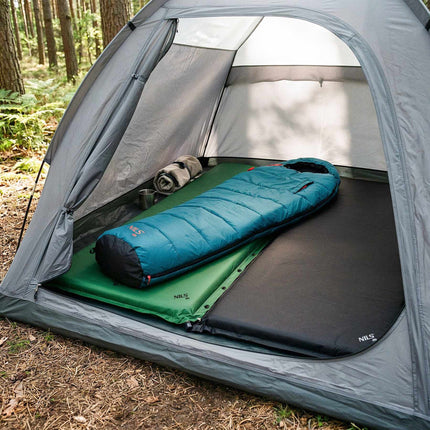 Self-Inflating Sleeping Mat 188x65x5 cm, Black