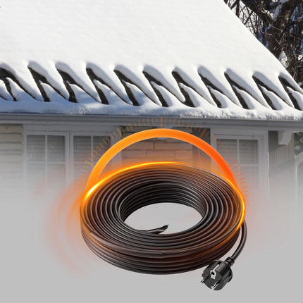 Self-Regulating Pipe Heating Cable 4m, 16W/m De-Icing