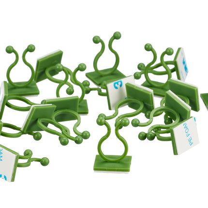 Self-adhesive plant clips in a set of 240 pcs