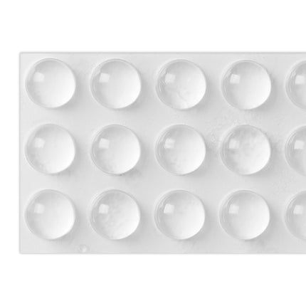 Self-adhesive rubber buffers set of 222