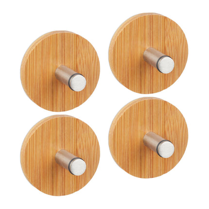 Self-adhesive towel hook set of 4