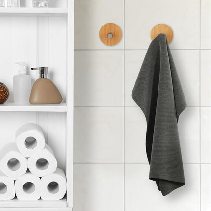 Self-adhesive towel hook set of 4