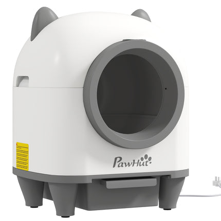 Self-Cleaning Cat Litter Box with App Control, 80L Capacity