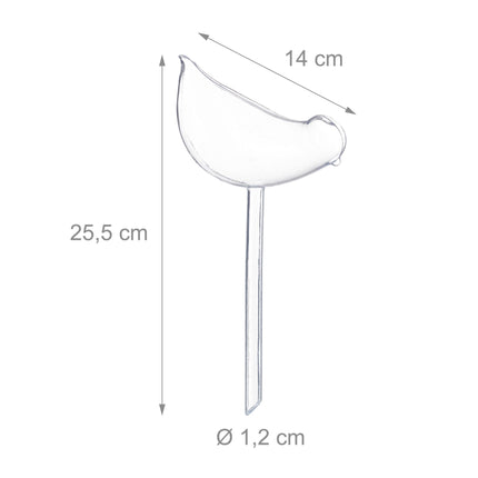 Self-watering bird set of 4