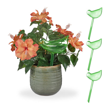 Self-watering bird set of 4