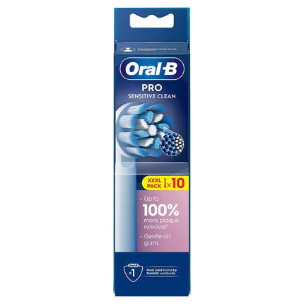 Sensitive Clean & Care Brush Heads, 10-Pack