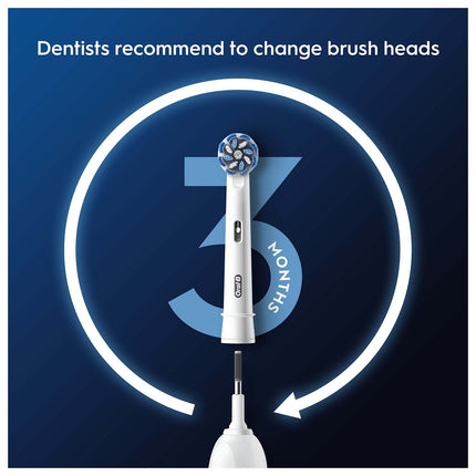 Sensitive Clean & Care Toothbrush Heads, 4-Pack