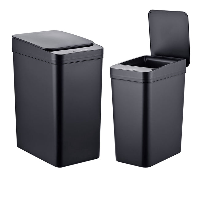 Sensor Kitchen Bins Set, 9L & 15L, Black, Automatic