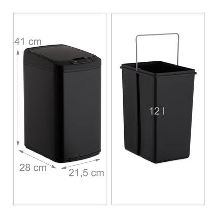 Sensor waste container 12 l