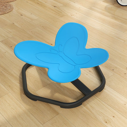Sensory Spinning Chair for Kids, Butterfly Shape, Blue