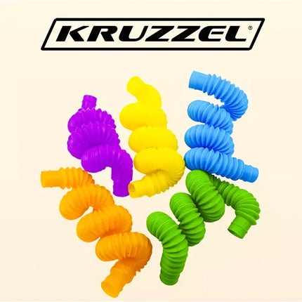 Sensory tubes/tubes - 10 pcs. Kruzzel 19739