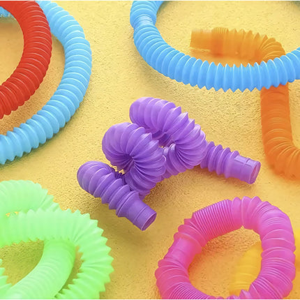 Sensory tubes/tubes - 10 pcs. Kruzzel 19739